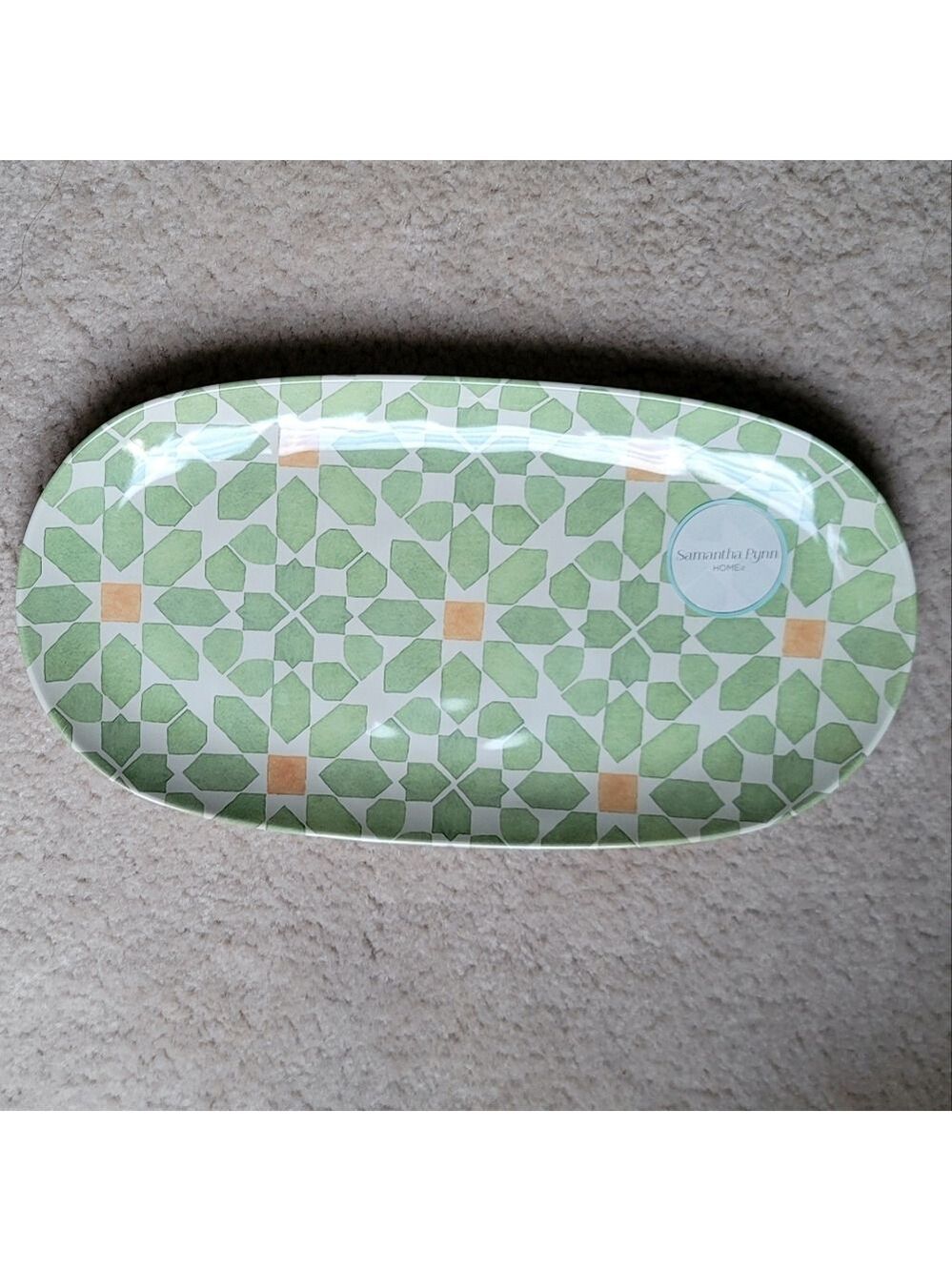 Samantha Pynn Home Rectangular Melamine Serving Tray